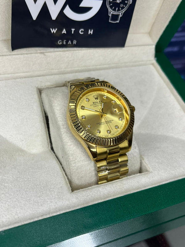 ROLEX GOLD WITH DATE