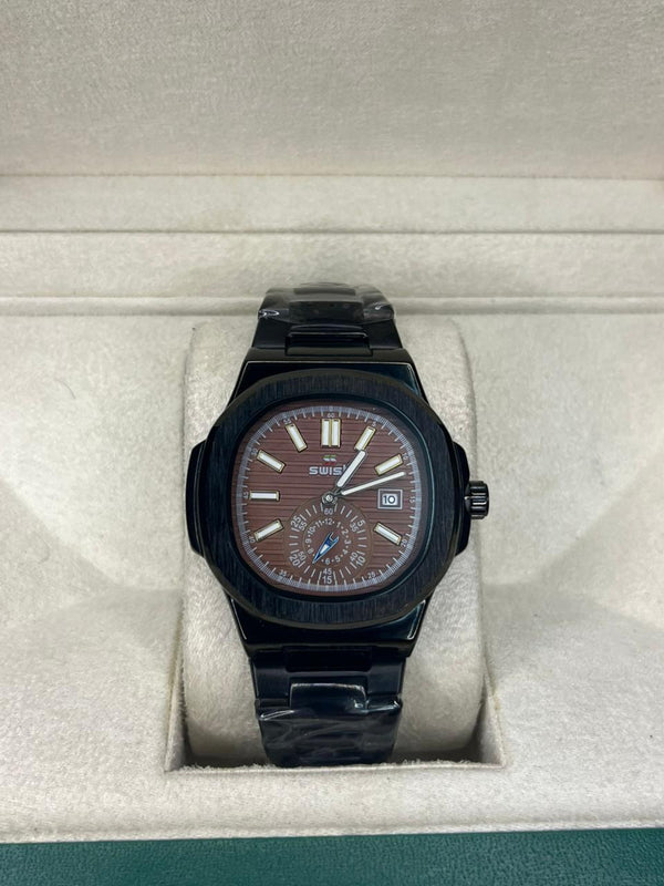 SWIS MAN WATCH WITH DATE