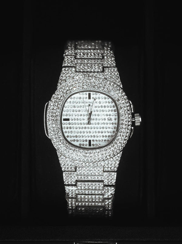 SILVER ICED OUT PP